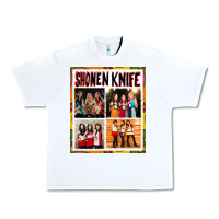 White Shonen knife Urban Heavy Tee - artisFamous