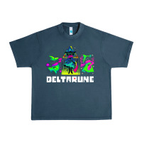 Midnight Navy Deltarune Urban Heavy Tee - artisFamous