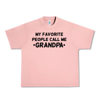 Salmon my favorite people call me grandpa black Urban Heavy Tee - artisFamous