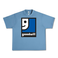 Pebble Blue Goodwill Urban Heavy Tee - artisFamous