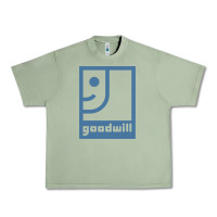 Oil Green GOODWILL Urban Heavy Tee - artisFamous