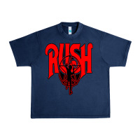 Navy rush Urban Heavy Tee - artisFamous
