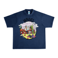 Navy wavves Urban Heavy Tee - artisFamous