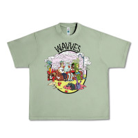 Oil Green wavves Urban Heavy Tee - artisFamous