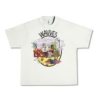 Pistachio wavves Urban Heavy Tee - artisFamous