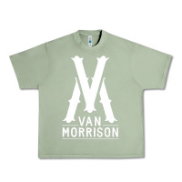 Oil Green Van Morrison Music Urban Heavy Tee - artisFamous