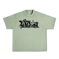 Oil Green Van Morrison Music Urban Heavy Tee - artisFamous