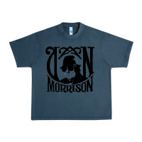 Midnight Navy Van Morrison Music Urban Heavy Tee - artisFamous
