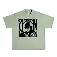 Oil Green Van Morrison Music Urban Heavy Tee - artisFamous