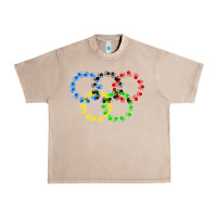 French Oak winter olympics Urban Heavy Tee - artisFamous