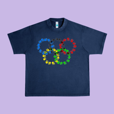 Winter Olympics Urban Heavy Tee Designed By Artisfamous