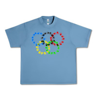 Pebble Blue winter olympics Urban Heavy Tee - artisFamous