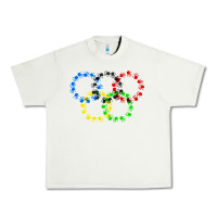 Pistachio winter olympics Urban Heavy Tee - artisFamous