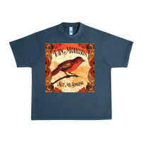 Midnight Navy Van Morrison Music Urban Heavy Tee - artisFamous