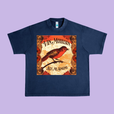 Van Morrison Music Urban Heavy Tee Designed By Artisfamous