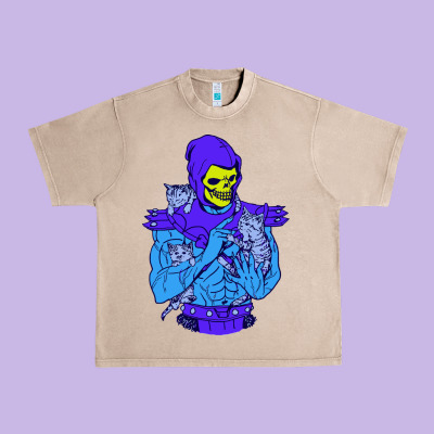 Skeletor's Cat Premium Scoop Csic Las Urban Heavy Tee Designed By Artisfamous