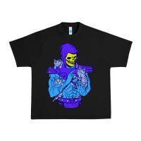 Black skeletor's cat premium scoop csic las Urban Heavy Tee - artisFamous