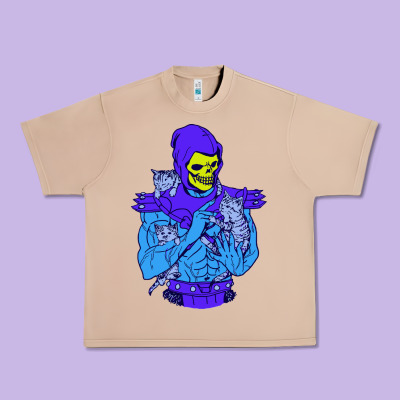 Skeletor's Cat Premium Scoop Csic Las Urban Heavy Tee Designed By Artisfamous