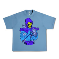 Pebble Blue skeletor's cat premium scoop csic las Urban Heavy Tee - artisFamous