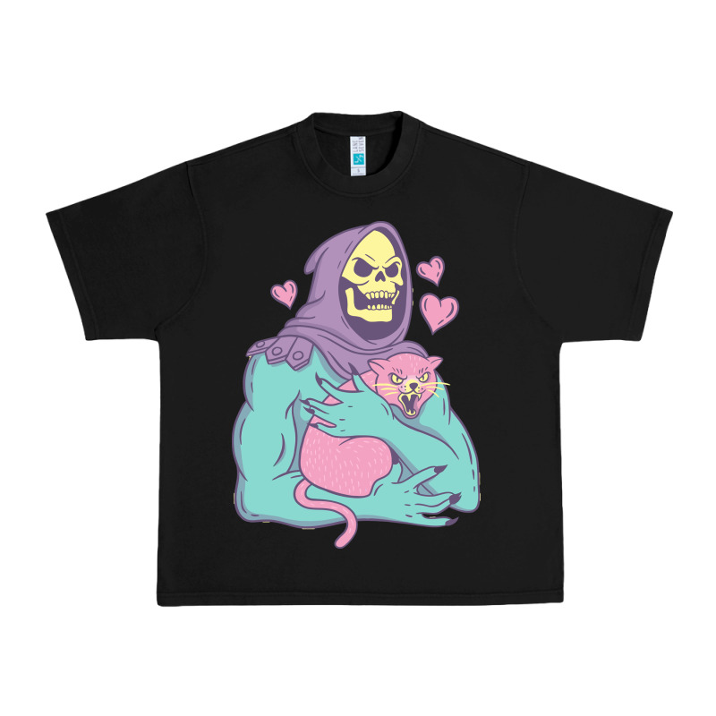 Skeletor's Cat Premium Scoop Classic Urban Heavy Tee by artisFamous | Teevron