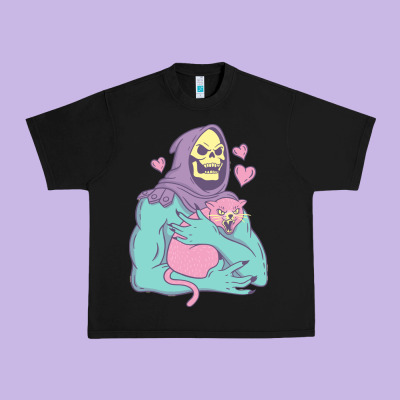 Skeletor's Cat Premium Scoop Classic Urban Heavy Tee Designed By Artisfamous