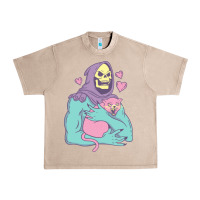 French Oak skeletor's cat premium scoop classic Urban Heavy Tee - artisFamous