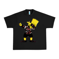 Black dabbing bart Urban Heavy Tee - artisFamous