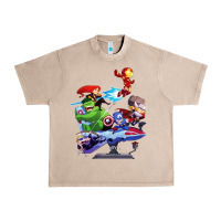 French Oak superheroes Urban Heavy Tee - artisFamous