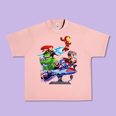 Superheroes Urban Heavy Tee Designed By Artisfamous