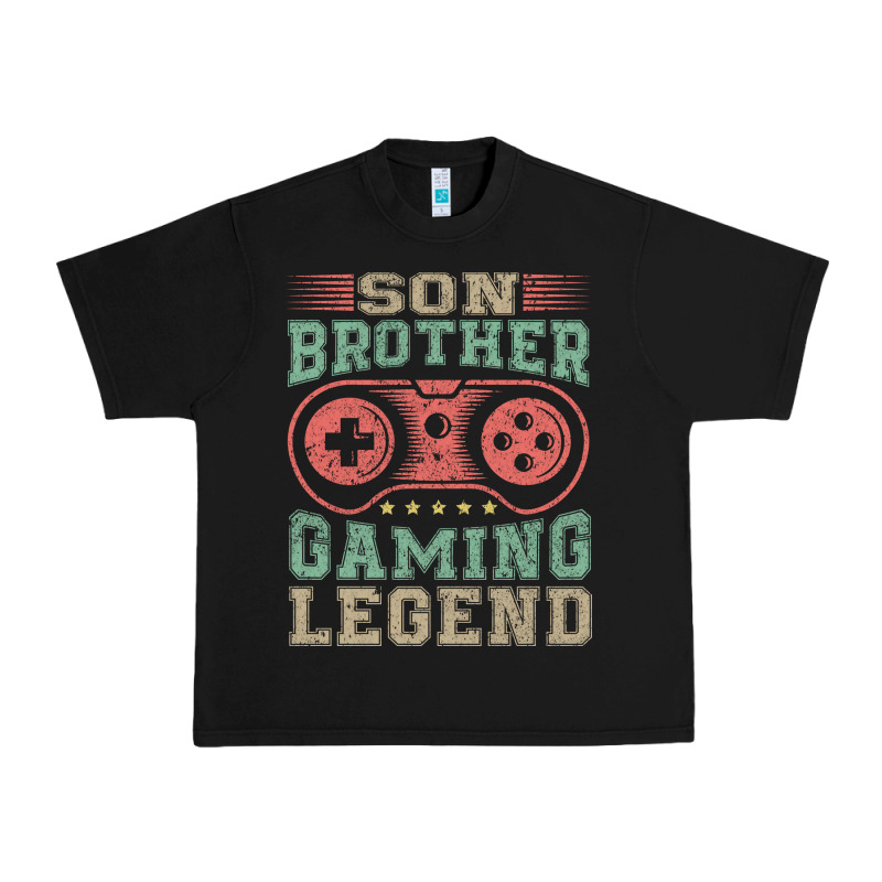 Son Brother Gaming Legend Urban Heavy Tee by artisFamous | Teevron