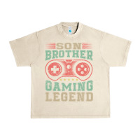 Sandshell SON BROTHER GAMING LEGEND Urban Heavy Tee - artisFamous
