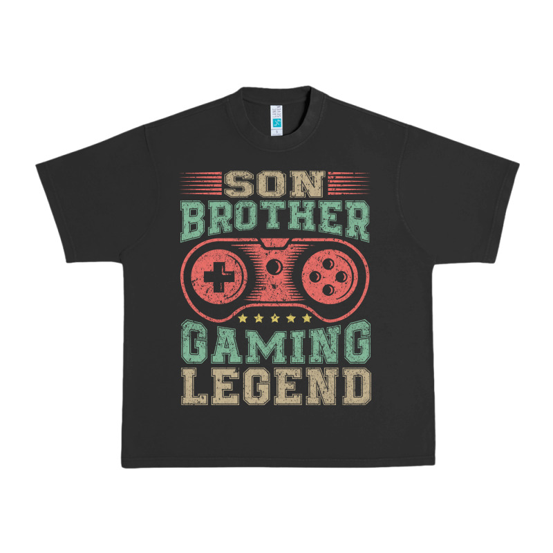 Son Brother Gaming Legend Urban Heavy Tee by artisFamous | Teevron