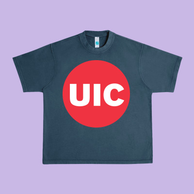 Uic College Urban Heavy Tee Designed By Artisfamous