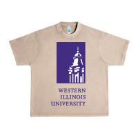 French Oak Western Illinois College Urban Heavy Tee - artisFamous