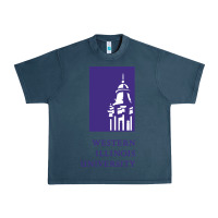 Midnight Navy Western Illinois College Urban Heavy Tee - artisFamous