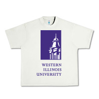 Pistachio Western Illinois College Urban Heavy Tee - artisFamous