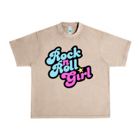French Oak rock n roll girl Urban Heavy Tee - artisFamous