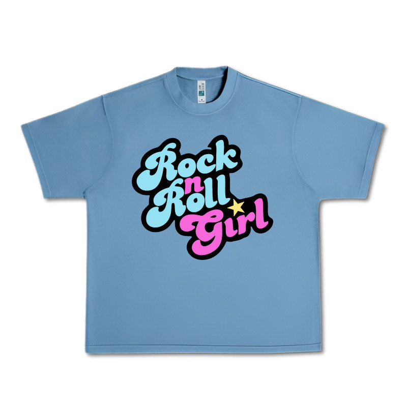 Rock N Roll Girl Urban Heavy Tee by artisFamous | Teevron