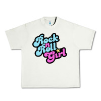 Pistachio rock n roll girl Urban Heavy Tee - artisFamous
