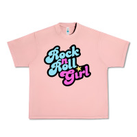 Salmon rock n roll girl Urban Heavy Tee - artisFamous