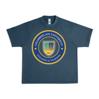 Midnight Navy Chamberlain Art Urban Heavy Tee - artisFamous