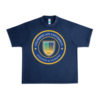 Navy Chamberlain Art Urban Heavy Tee - artisFamous