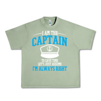 Oil Green captain funny boating sailing Urban Heavy Tee - artisFamous