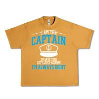 Peanut Butter captain funny boating sailing Urban Heavy Tee - artisFamous