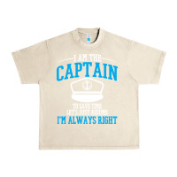 Sandshell captain funny boating sailing Urban Heavy Tee - artisFamous