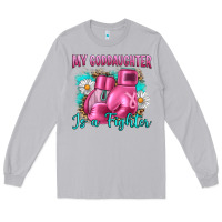 Moon Dust Breast Cancer my Goddaughter is a fighter Long Sleeve Tee - Artiststas