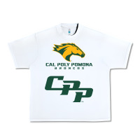 White cal pol pomona Urban Heavy Tee - artisFamous