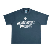 Midnight Navy agnostic font Urban Heavy Tee - artisFamous