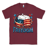Burgundy Tastes like freedom Classic Tee - FaDigitalArtStudio