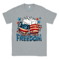 Heather Grey Tastes like freedom Classic Tee - FaDigitalArtStudio
